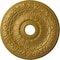 Ekena Millwork Swindon Ceiling Medallion (Fits Canopies up to 6 1/8"), 24"OD x 4"ID x 1 1/2"P, Pharaohs Gold CM24SWPGS - alternate 1